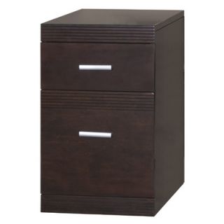 kathy ireland Home by Martin Furniture Carlton 2 Drawer Office Rolling