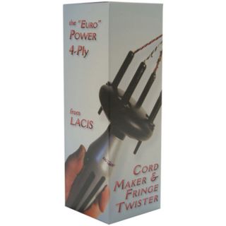Lacis Cordless Cord Maker and Fringe Twister