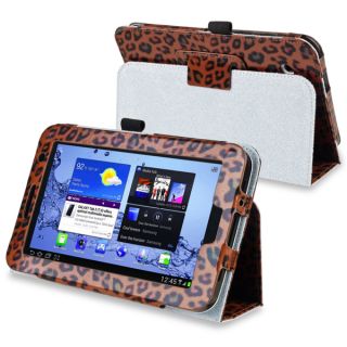 INSTEN Brown Leopard Tablet Case Cover for Samsung Galaxy Tab 2 7.0