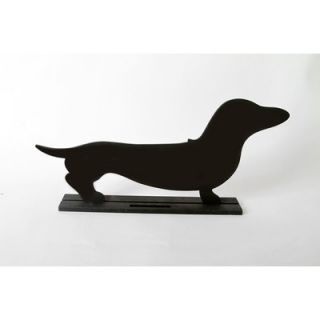 DEI Unleashed Dachshund Dog Silhouette Table 8.5 x 1 7.5