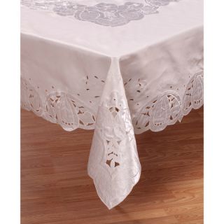 White 90 inch Round Tablecloth   Shopping
