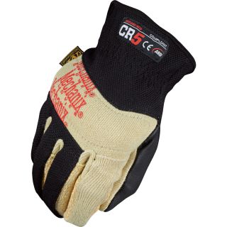 Mechanix Wear Armorcore CR+5 Utility Glove — Black/Tan, Model# CFF-505