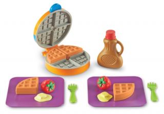 Learning Resources New Sprouts Waffle Time!   Play Kitchen Accessories