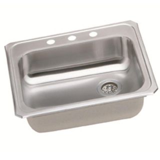Elkay Celebrity GECR2521R3 Single Basin Drop In Kitchen Sink   Kitchen Sinks