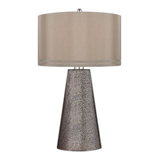 Stafford 1 light Heavy Metal Mercury Table Lamp   16860590  