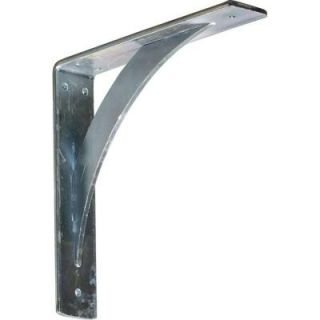 Ekena Millwork 10 in. x 2 in. x 10 in. Steel Unfinished Metal Legacy Bracket BKTM02X10X10LECRS