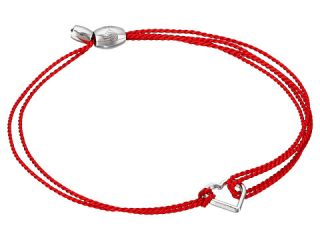 Alex and Ani Kindred Cord (RED) Heart Red Sterling Rafaelian Silver Bracelet