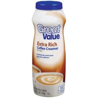 Great Value Non Dairy Extra Rich Creamer, 16 Oz
