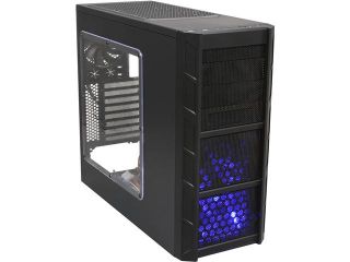 Rosewill PATRIOT Gaming ATX Mid Tower Computer Case, coating,support 13" (33cm) VGA card, come with Four Fans,up to 7 Fans, w/ Window Side Panel Retail