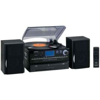 3 Speed Turntable System with CD and Cassette Encoding