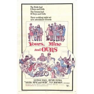 Yours Mine and Ours Movie Poster (11 x 17)