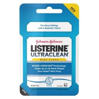 Listerine Ultraclean Mint Floss 30 Yards (Pack of 2)
