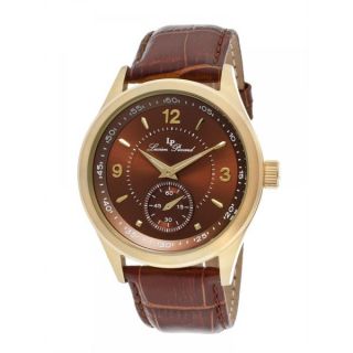 Lucien Piccard Mens LP 11606 YG 04 Grande Brown Watch   16769399