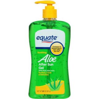 Equate Aloe After Sun Gel, 20 oz