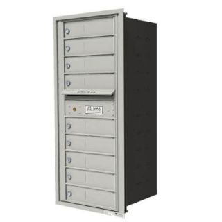 Florence 4C Suite A 9 Compartment Postal Grey Mailbox Module DISCONTINUED 4CAT6 9PG