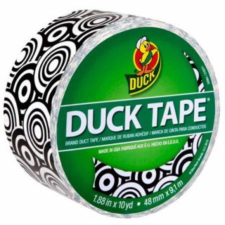 Duck Brand 1.88" x 10 yd Duct Tape, Graphic Swirl