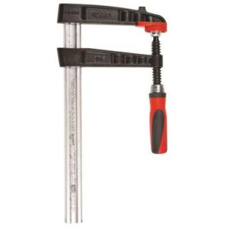 BESSEY TG Series 12 in. Bar Clamp with Composite Plastic Handle and 5 1/2 in. Throat Depth TG5.512+2K