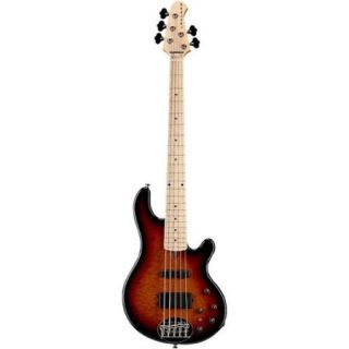 Lakland Deluxe 55 94 5 String Bass 3 Color Sunburst Maple Fretboard