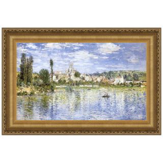 Design Toscano Vetheuil in Summer, 1880 Replica Painting Canvas Art