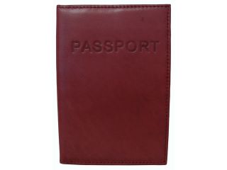 Luxurious Leather Passport Holder (#310 01278)