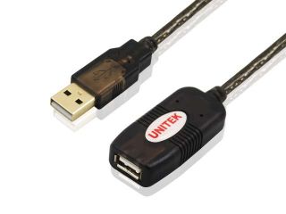 UNITEK Y 262 USB 2.0 20M(65ft) Active Extension Cable