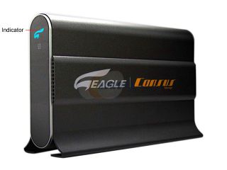 Eagle Consus W Series ET CSWU2F BK 3.5" USB2.0 +1394 to IDE Aluminum External Enclosure