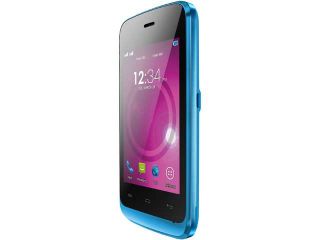 Blu Hero JR S250 64 MB ROM, 64 MB RAM Blue Unlocked GSM Dual SIM Cell Phone 3.5"
