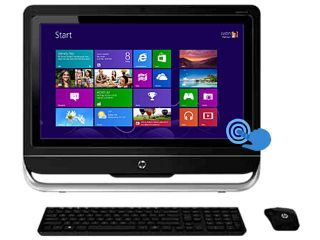 Refurbished: HP Desktop PC TOUCHSMART 23 F269 A8 Series APU A8 6500 (3.50 GHz) 8 GB DDR3 1 TB HDD 23" Touchscreen Windows 8