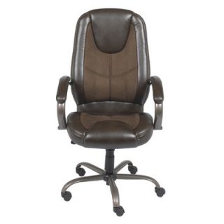 Line Designs Mid Back Leather Manager Chair