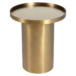 Control Brand The Ostfold Side Table   Brass