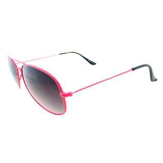 Fantaseyes Moonbeam Pink Metal Aviator Sunglasses