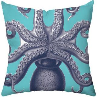 Checkerboard, Ltd Octopus Throw Pillow