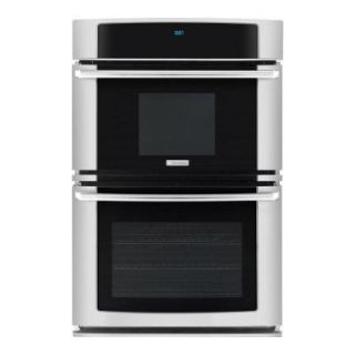 Electrolux Wave Touch 30 in. Electric Convection Wall Oven with Built In Microwave in Stainless Steel DISCONTINUED EW30MC65JS