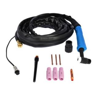 Lotos 13 ft. 2 Prong TIG Welding Torch with TIG Accessories Kit TT132