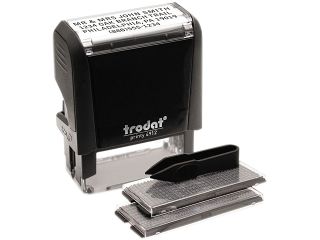 Us Stamp 5915 Self Inking Do It Yourself Message Stamp, 3/4 x 1 7/8
