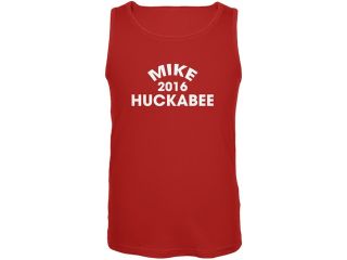 Election 2016 Mike Huckabee Varsity Red Adult Tank Top