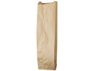 General Paper Bag, 35 Pound Base Weight, Brown Kraft, 4 1/2 X 2 1/2 X