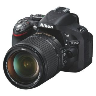 Nikon D5200 24.1MP Digital SLR Camera with 18 140mm VR Lens Black