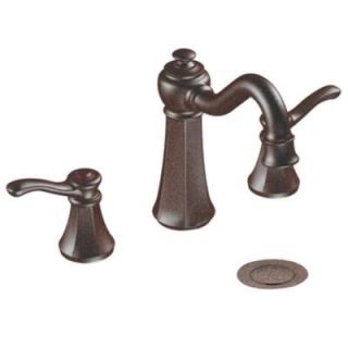 MOEN Vestige 8 in. Widespread 2 Handle High Arc Bathroom Faucet Trim Kit in Oil Rubbed Bronze (Valve Sold Separately) T6305ORB
