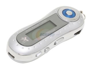 Xtatix Pocket Candy Silver 2GB MP3 Player