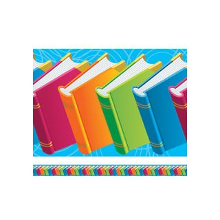 Books Spotlight Classroom Border by Edupress