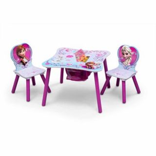 Disney Frozen Table and Chair Set with Storage