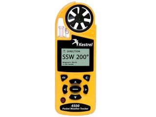 Kestrel 4500 Pocket Weather Tracker Yellow