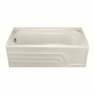 American Standard Colony 5 ft. x 30 in. Left Drain Soaking Tub with Integral Apron in Linen 2740.202.222