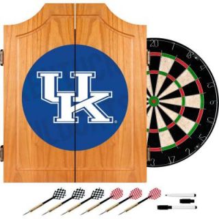 Trademark Global University of Kentucky Wordmark 20.5 in. Wood Dart Cabinet Set KY7000 WM
