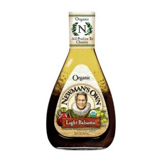 Newmans Own Organic Light Balsamic Vinaigrette Dressing 12 oz