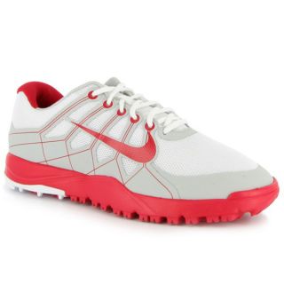Nike Juniors Range Red/ White Golf Shoes   15113324  
