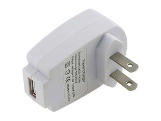 Insten USB Travel Home Wall Charger Adapter compatible with Samsung Galaxy S4 / SIV / i9500, White