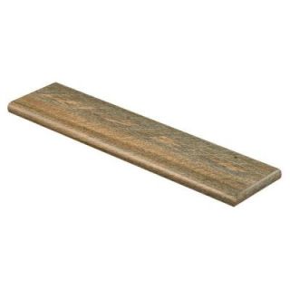 Cap A Tread Rustic Hickory 47 in. Long x 12 1/8 in. Deep x 1 11/16 in. Height Vinyl Right Return to Cover Stairs 1 in. Thick 016175555