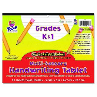 Pacon® Multi Sensory Handwriting Tablet   40 Sheets Per Pad